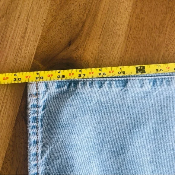 Like New Denim Forum Farrah Hi-Rise Wide Jeans - Picture 13 of 16